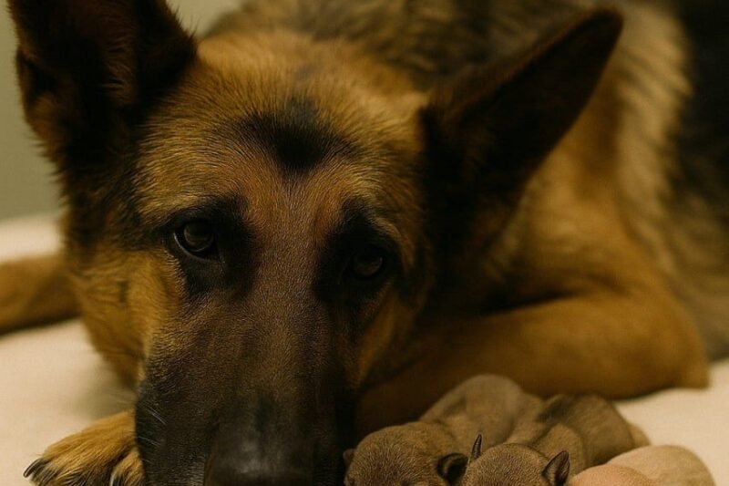 👉 Myslel si, že jen zachraňuje toulavého psa… ale netušil, koho vlastně nese! 😱🐾 Studený vítr, prázdná autobusová zastávka a tlumené světlo pouliční lampy. Lucas zahlédl na mokrém asfaltu třesoucí se březí německou ovčandu… pokračování v komentářích 👀