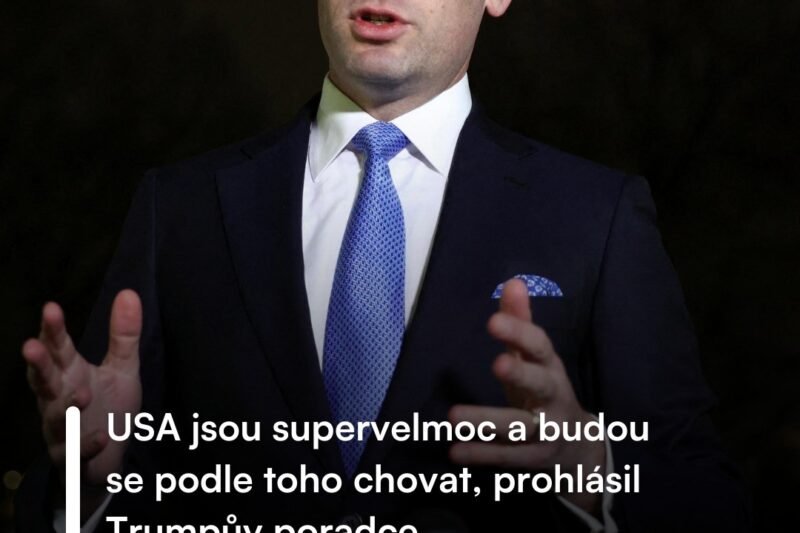 ❗Silná slova z USA: „Spojené státy jsou supervelmoc a budou se tak chovat,“ říká poradce Donalda Trumpa 🇺🇸🌍