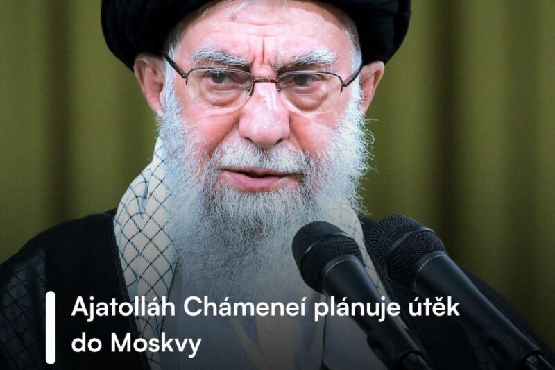 ❗Íránský ajatolláh Alí Chámeneí prý plánuje útěk do Moskvy, pokud protesty neustoupí 🕌➡️🌍 – informují britské zdroje