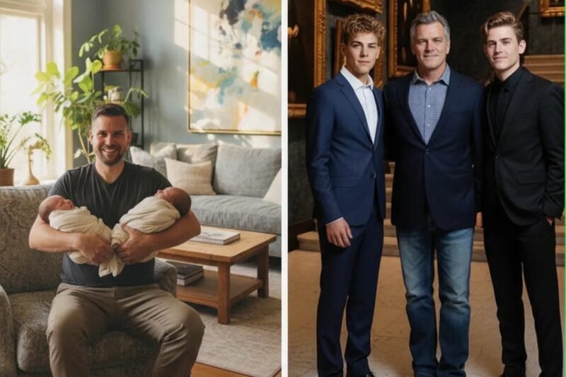 😲 Když byli moji dvojčata pár týdnů stará, jejich matka Vanessa řekla, že není připravená… a jedno ráno jednoduše zmizela!