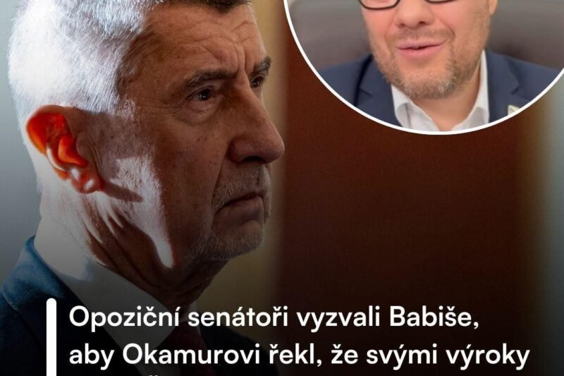 🗣️ Senátoři volají po jasném signálu Babiše: Okamurova slova o Ukrajině škodí Česku ⚠️