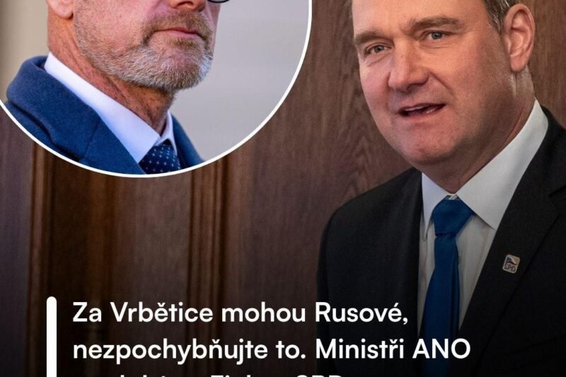 🤷‍♂️ Spor uvnitř koalice? Výrok Radima Fialy o Vrběticích vyvolal nesouhlas ministrů ANO ⚠️