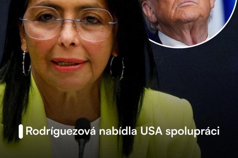 ❗Nečekaný obrat ve Venezuele: Prozatímní prezidentka nabízí USA spolupráci 🤝🇻🇪🇺🇸 – ještě včera mluvila o nelegální operaci