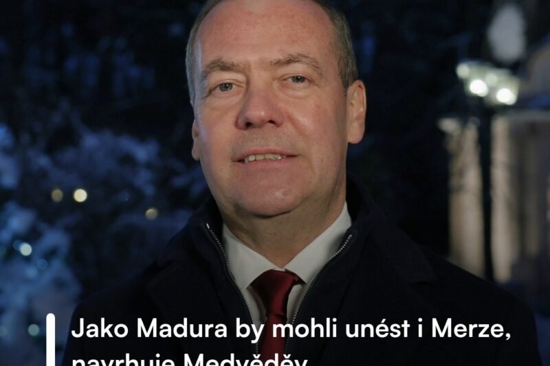 ❗Tvrdá slova z Ruska: Medvěděv naznačil, že po Maduróvi mohou přijít na řadu i další světoví lídři 🌍⚠️