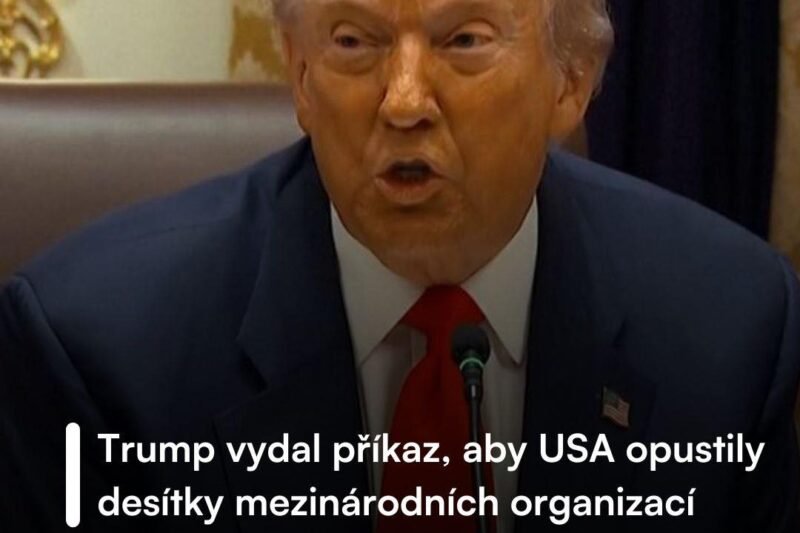 ❗️Výrazný signál z Washingtonu: Donald Trump ve středu rozhodl o odchodu USA z celkem 66 mezinárodních organizací. Bílý dům tvrdí, že řada z nich už neslouží americkým zájmům 🌍