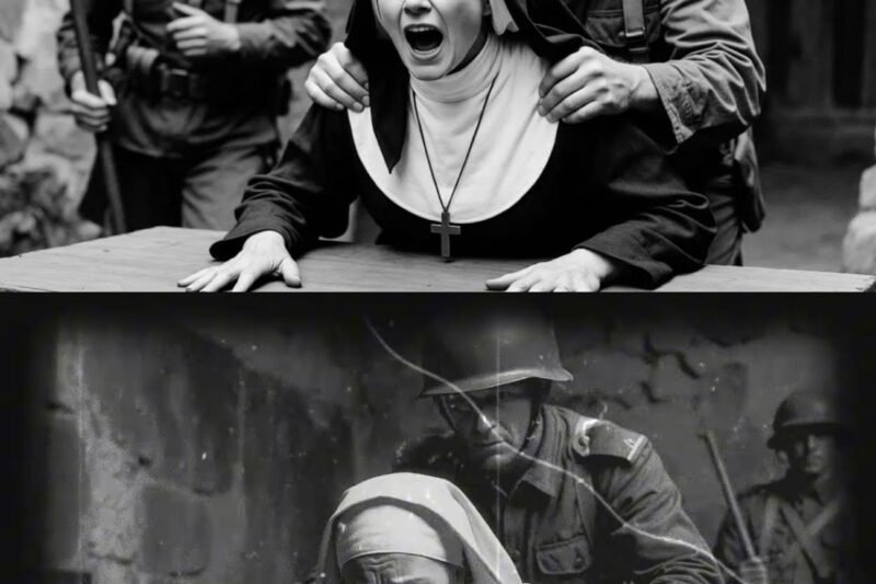 srpna 1944, na svátek Nanebevzetí Panny Marie, všechno se změnilo. Do vesnice dorazila ustupující německá jednotka. Nešlo o disciplinované vojáky běžné wehrmachtu, ale o roztroušené, dezorganizované, zoufalé prvky. Někteří byli Waffen-SS, jiní běžní vojáci, kteří ztratili své důstojníky. Všichni byli hořce unavení, vědomi si prohry války, a hledali někoho, koho by mohli obvinit. Vesnice byla téměř prázdná. Muži uprchli nebo se schovali v lesích. Rodiny se zabarykovaly ve svých domovech. Jen klášter zůstal otevřený, dveře odemčené podle tradice křesťanské pohostinnosti.  Matka Marie-Teréza trvala na tom, aby dveře zůstaly otevřené. „Jsme služebnice Boha,“ řekla, „nemáme čeho se bát. I Němci respektují svatá místa.“ Věřila v božskou ochranu. Věřila v univerzální respekt k ženám zasvěceným Bohu. Mýlila se. První vojáci vstoupili do kláštera kolem poledne. Pět mužů v špinavých uniformách, nesoucích pušky a láhve vína ukradeného ze sklepů vesnice. Už byli opilí. Sestra Marguerite je nejdříve spatřila z okna refektáře. Rychle se vydala dolů, aby varovala matku představenou Marii-Terézu. „Přicházejí němečtí vojáci, matko.“ „Kolik jich je?“ „Pět. Zdají se zmatení.“ Matka představená Marie-Teréza klidně vstala, upravila si závoj a šla k předním dveřím. „Zůstaňte v kapli,“ nařídila ostatním sestrám. „Modlete se, já s nimi budu mluvit.“ Nikdo nepromluvil…  Podrobnosti níže 👇👇