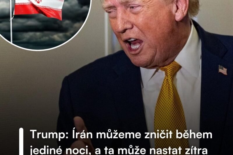 ❗Napětí mezi USA a Íránem roste:  Prezident Donald Trump prohlásil, že Írán má čas do úterý 20:00 ET na uzavření dohody, jinak může dojít k eskalaci.  🔴 Podle jeho slov může Írán čelit „zničení během jediné noci“.