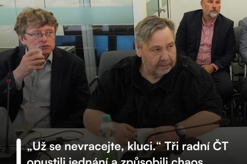 ❗Napětí v Radě České televize:  Na zasedání v Hradec Králové odešli tři členové rady – Luboš Xaver Veselý, Pavel Matocha a Petr Šafařík – a zablokovali hlasování.  🔴 Reakce uvnitř rady byly velmi ostré.