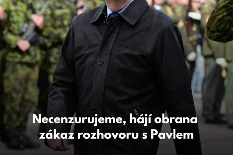 ❗Kontroverze kolem rozhovoru na ministerstvu obrany:  Resort uvádí, že rozhovor Anežka Vrbicová s prezidentem Petr Pavel nebyl zakázán, ale pouze odložen.  🔴 Ministerstvo zároveň kritizuje postup Generálního štábu