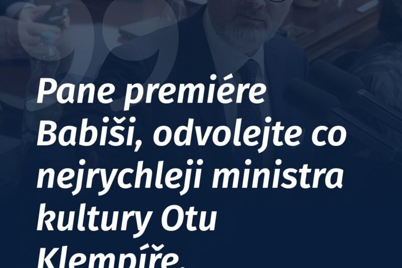 Petr Fiala vyzval Andreje Babiše ke stažení návrhu o médiích a odvolání ministra kultury