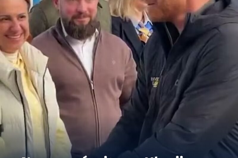 Princ Harry navštívil Kyjev a apeluje na pozornost k válce na Ukrajině