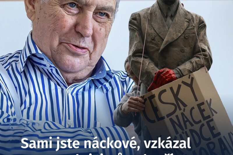 V Brně polili sochu Edvarda Beneše rudou barvou, pachatelé se policii přiznali